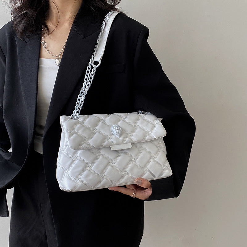 Women's Chic Rhombus Popular Simplicity Everyday Joker Women's Shoulder Bag