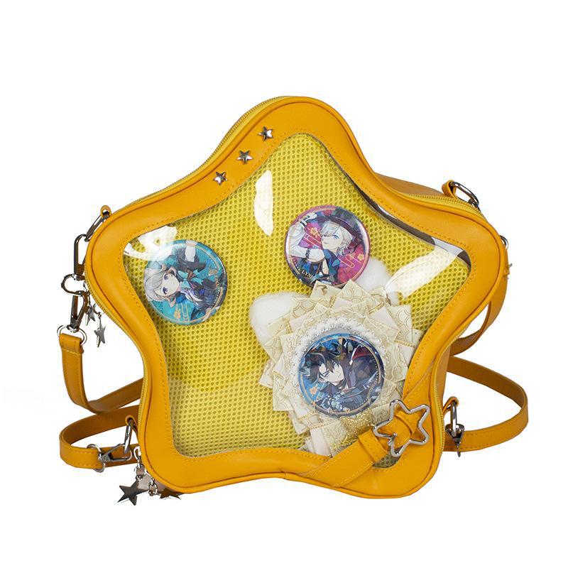 Cute Mini Two-dimensional Bar Cartoon Sweet Cool Women's Shoulder Bag