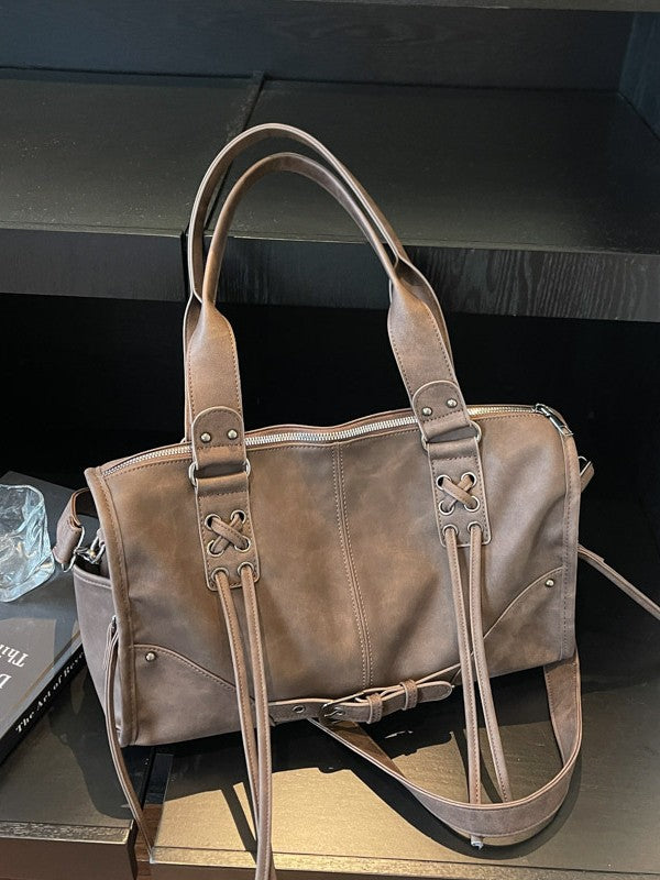 Retro Textured Commuter Tide One Female Mori Cute Fashionable Bags