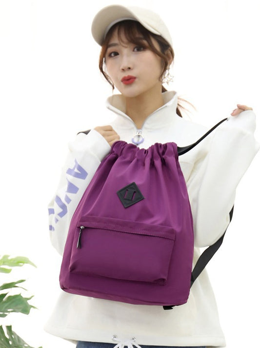 Leisure Large Capacity Drawstring Simple Lightweight Travel Bags