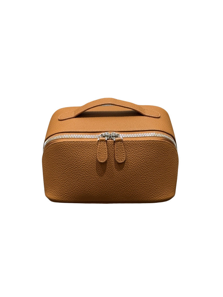High-grade First Layer Cowhide Genuine Leather Practical Wash Portable Large Bags