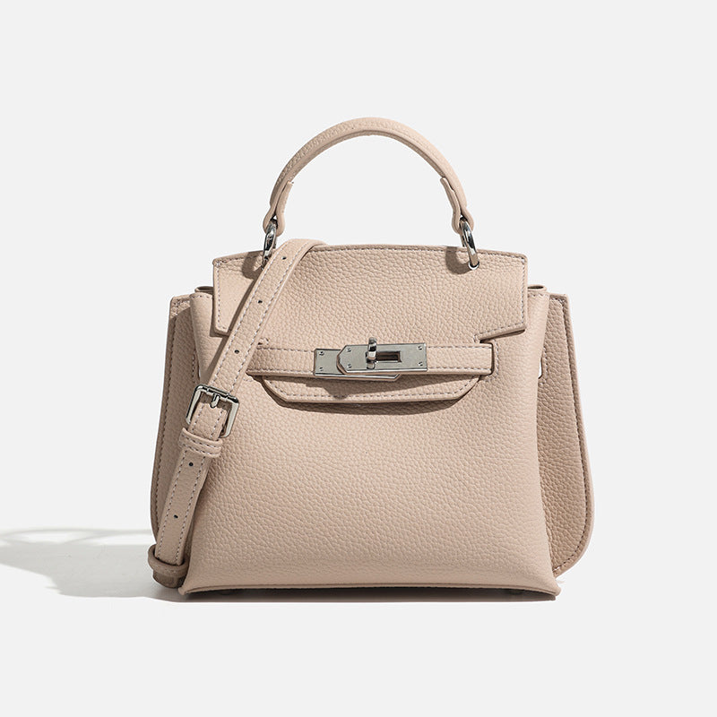 Women's High-grade Kelly Genuine Leather Commuter Fashion Lock