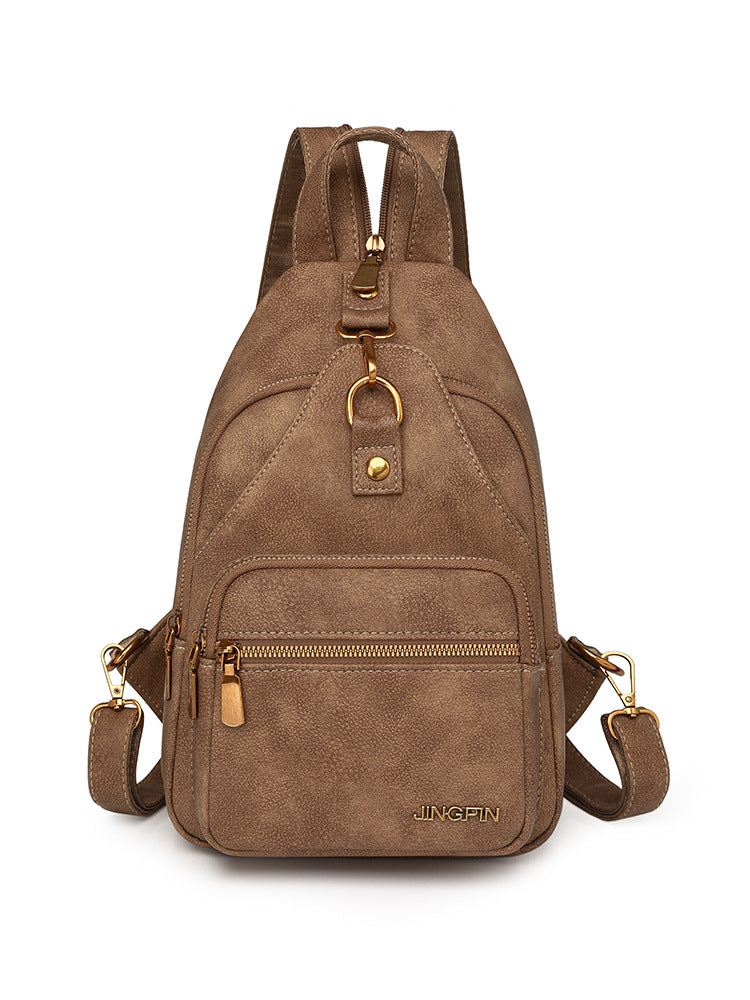 Women's Soft Leather Vintage Large Capacity Lightweight Bags
