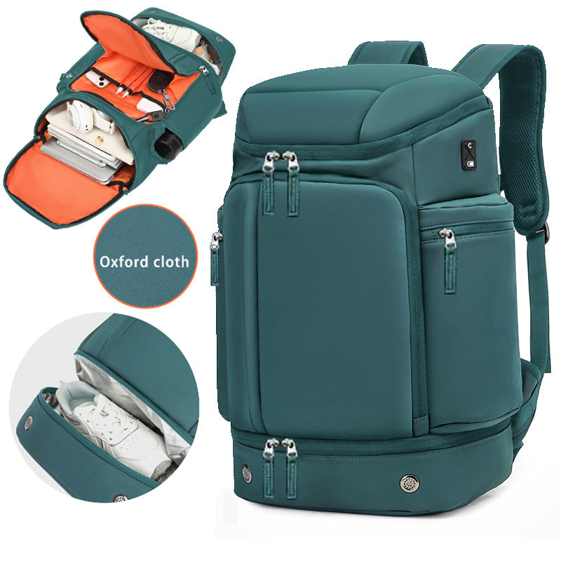Women's & Men's Business Commute Computer Multifunctional Waterproof Backpacks