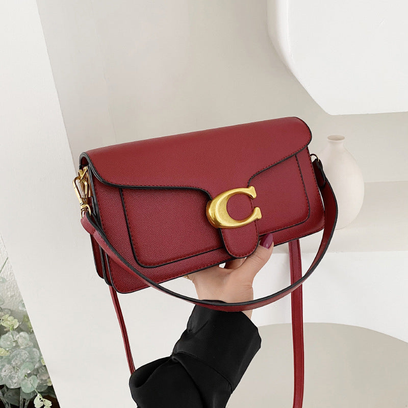 Unique Women's High-grade Graceful Fashionable Caviar Women's Messenger Bag