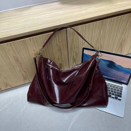 Women's Popular Fashion Soft Surface Cross Body Bucket Bags