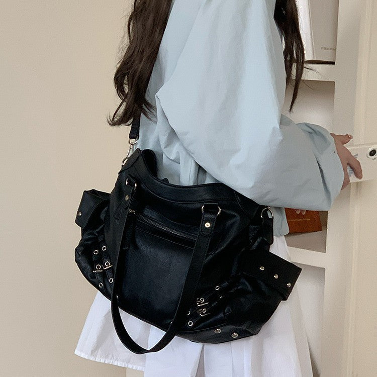 Women's Summer Fashion Retro Good-looking Large Capacity Tote Bag
