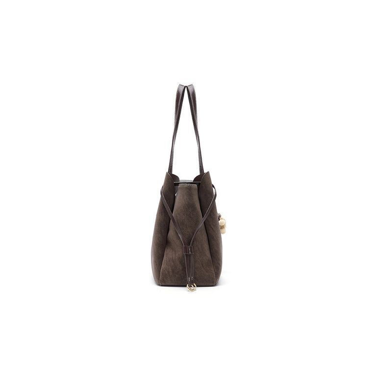 Women's Customer Order Fashionable Large Capacity Simple Retro Tote Bag