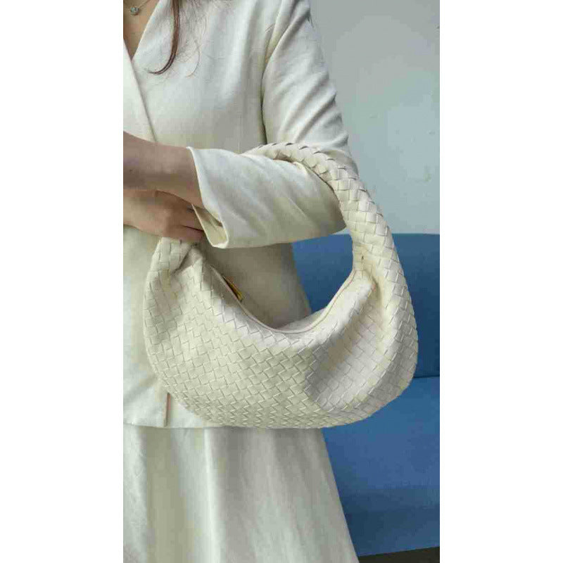 Knotted Woven Portable Underarm Fashion Large Bags