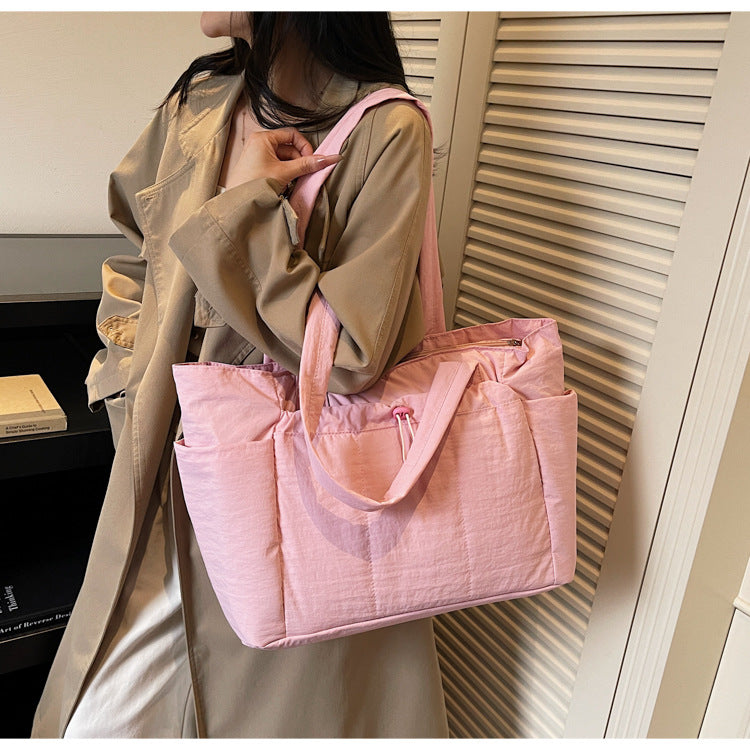 Versatile Women's Quilted Large Capacity Lightweight Bags