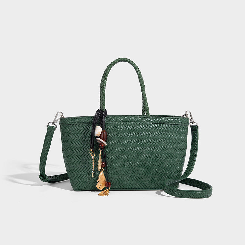 Charming Women's High-grade Knitting Fashionable Commuter Bags