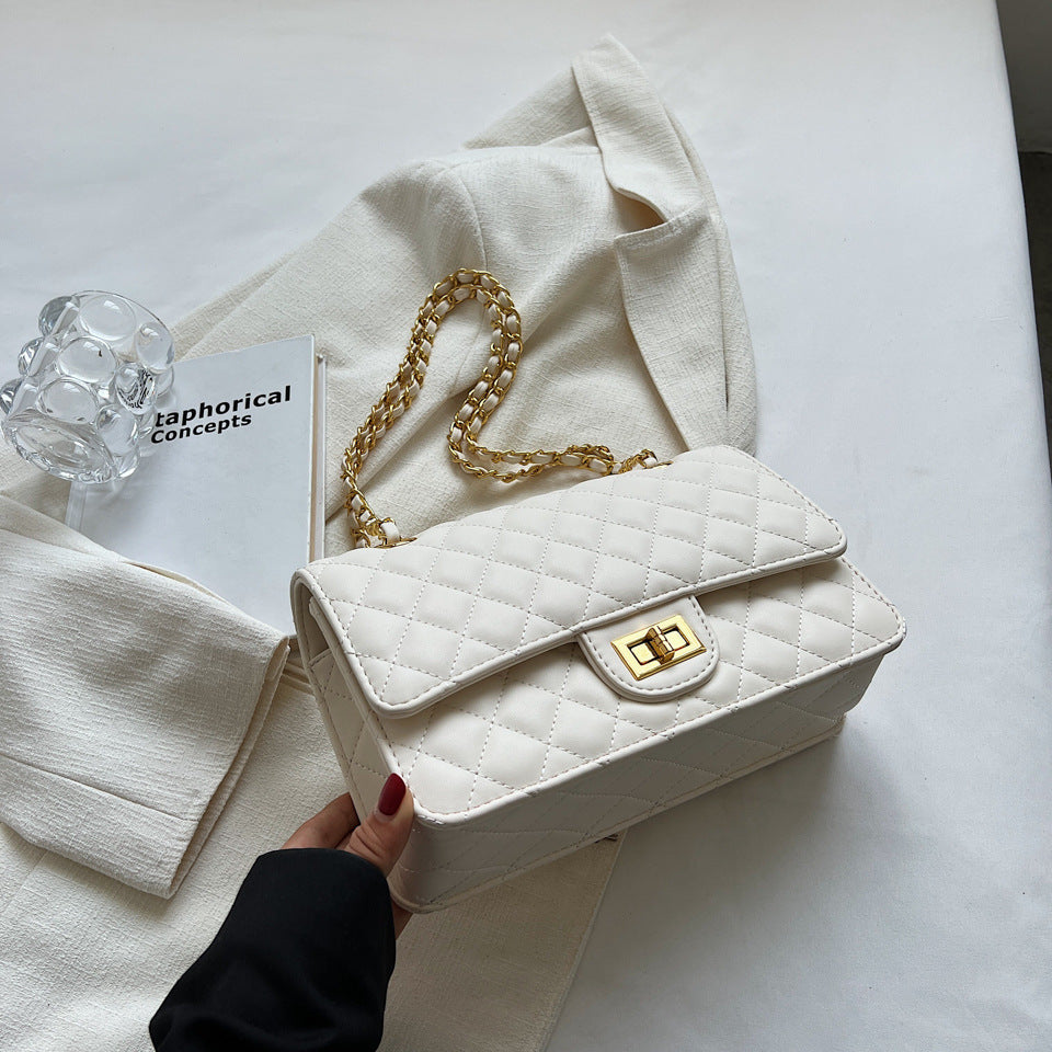 Women's Diamond Embroidery Chain Popular Simplicity Fashion Women's Shoulder Bag