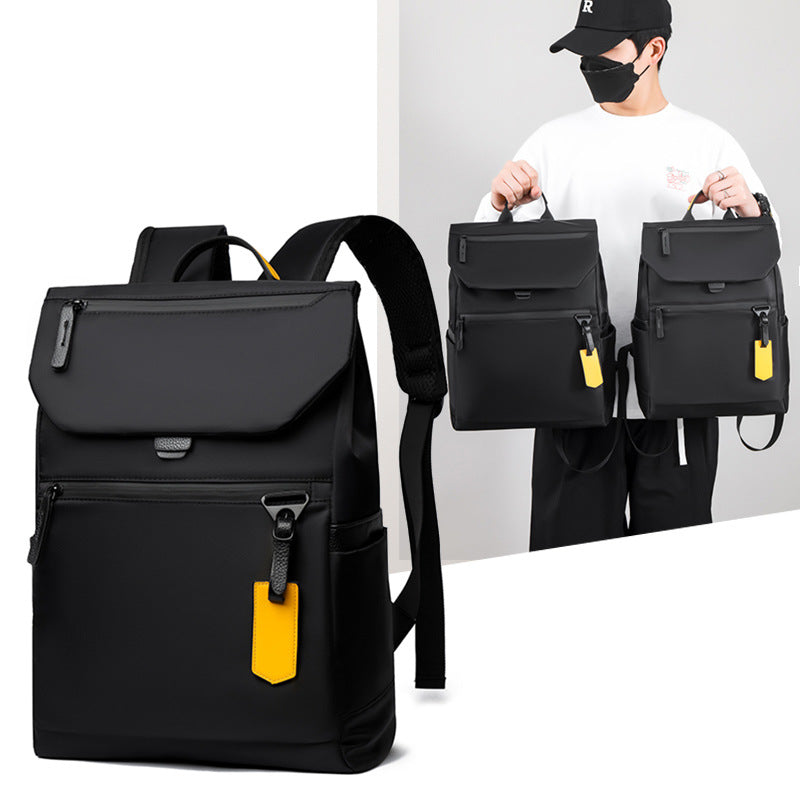 Men's Fashion Lightweight Waterproof Korean Business Computer Leisure Backpack