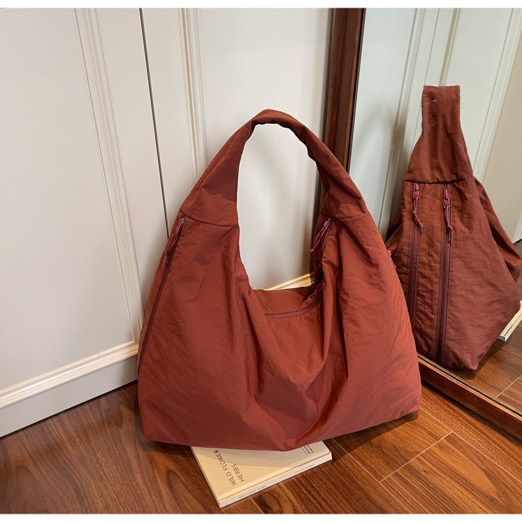 Women's Versatile Large Capacity Commuter Fashion Canvas Women's Shoulder Bag