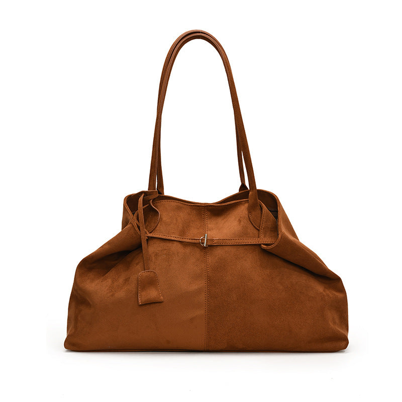 Attractive Fashionable Suede Design Underarm Lazy Women's Shoulder Bag
