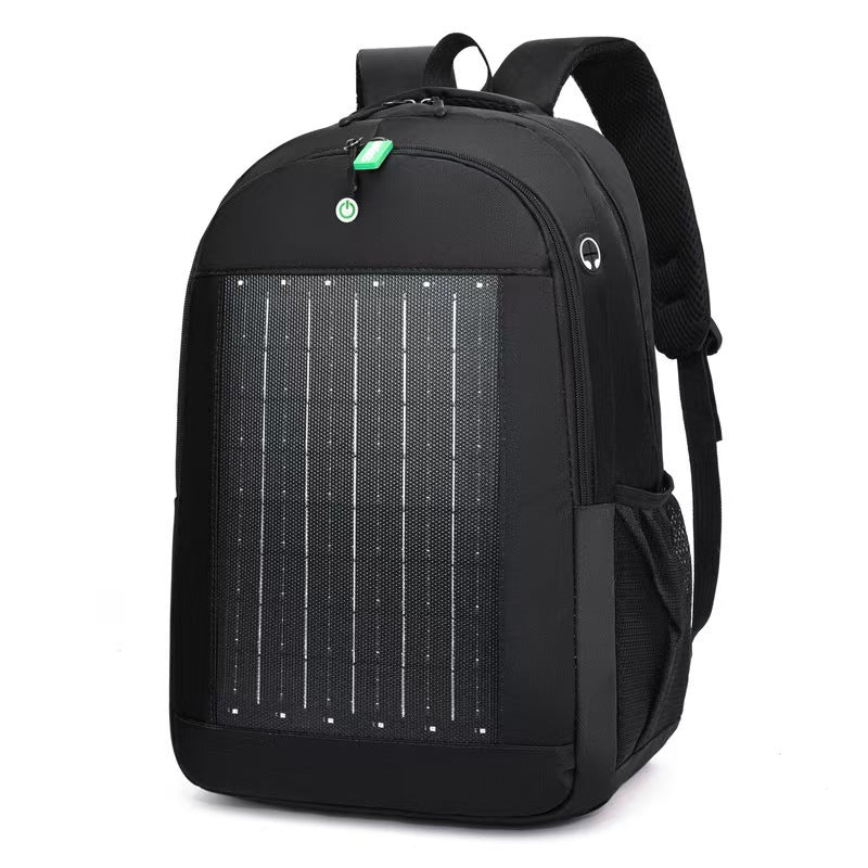 Fashion Printable Versatile Large Capacity Solar Charging Colored Lights Backpacks