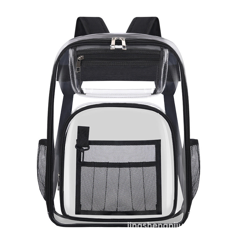 Transparent Fashion Large Capacity Fresh Sweet Leisure Backpack
