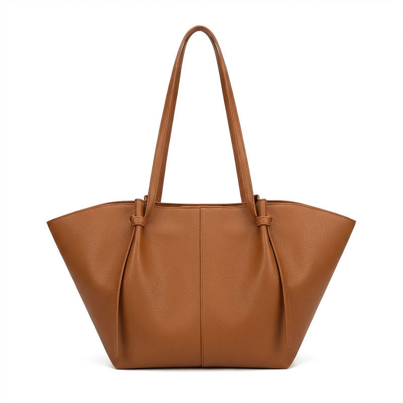 Women's High-grade French Style Simple Large Capacity Tote Bag