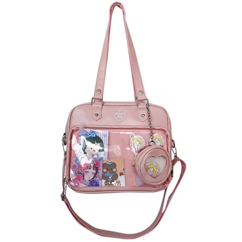 College Comic Show Millet Transparent Bar Board Bags