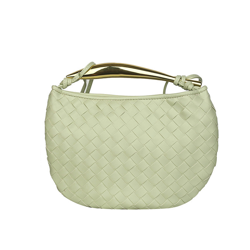 Women's Niche Sardine Hand-woven Textured Personality Chain Handbags