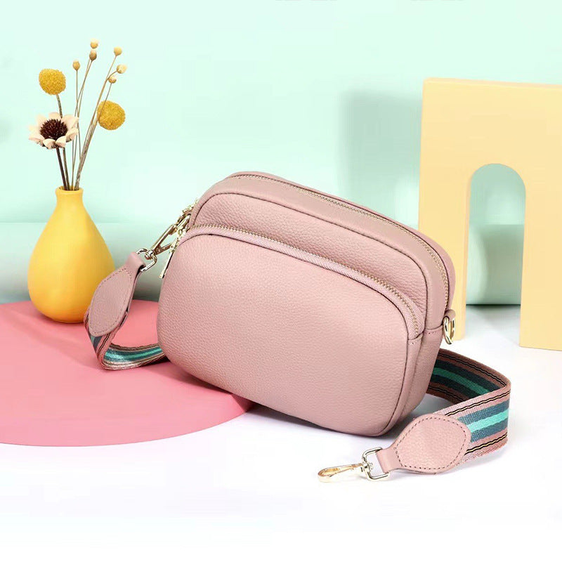 Women's Genuine Leather Soft First Layer Cowhide Women's Shoulder Bag