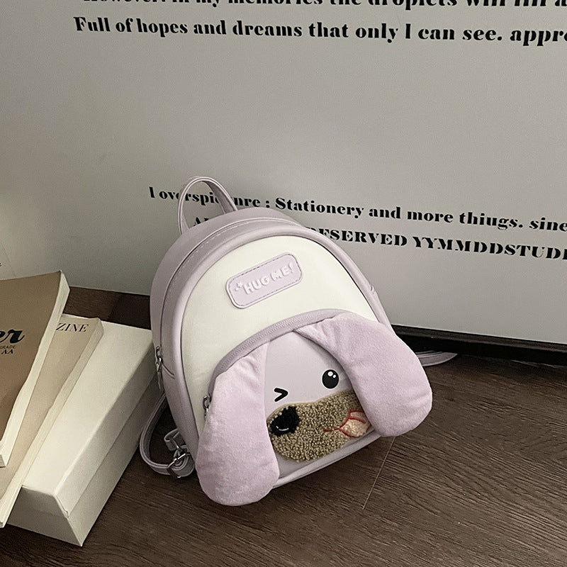 Super Cute Macaron Egg Puff Childlike Women's Backpack