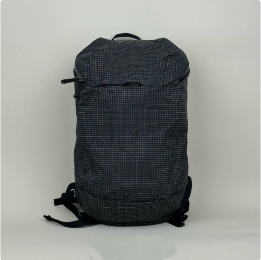 Computer Lightweight Waterproof Plaid Arc Folding Travel Bags