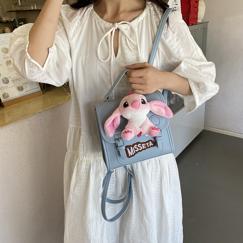 Women's Korean Style Cute Plush Doll Sweet Bags