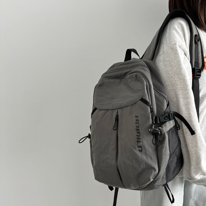 Women's & Men's Portable Burden Alleviation Large Capacity Junior Leisure Backpack