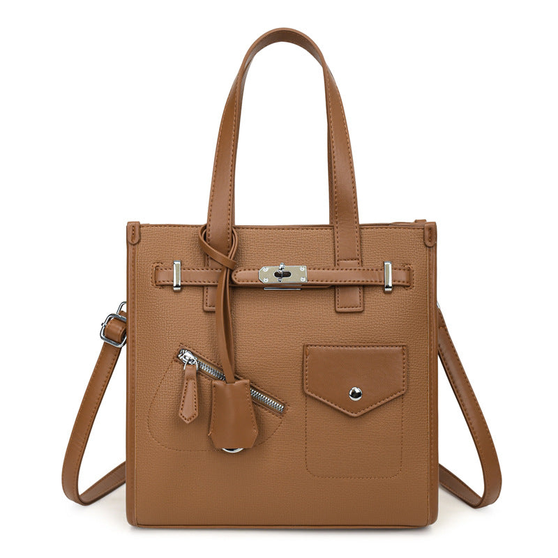 Women's Large Capacity Kelly Simple Western Style Women's Shoulder Bag