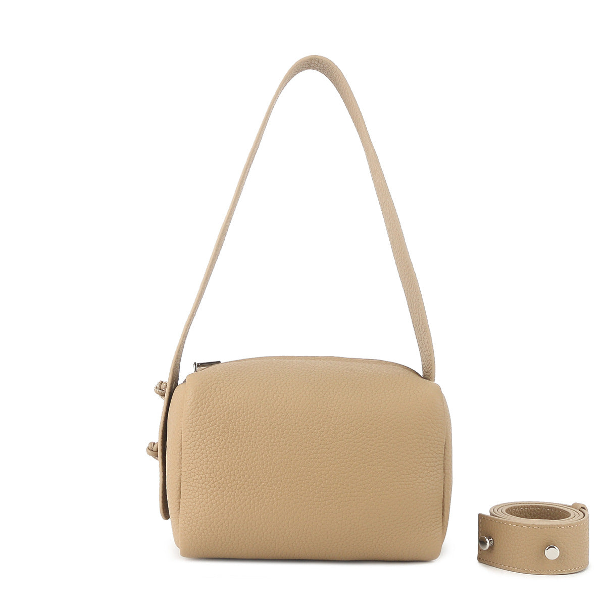 Women's Pillow High-grade First Layer Cowhide Underarm Women's Shoulder Bag