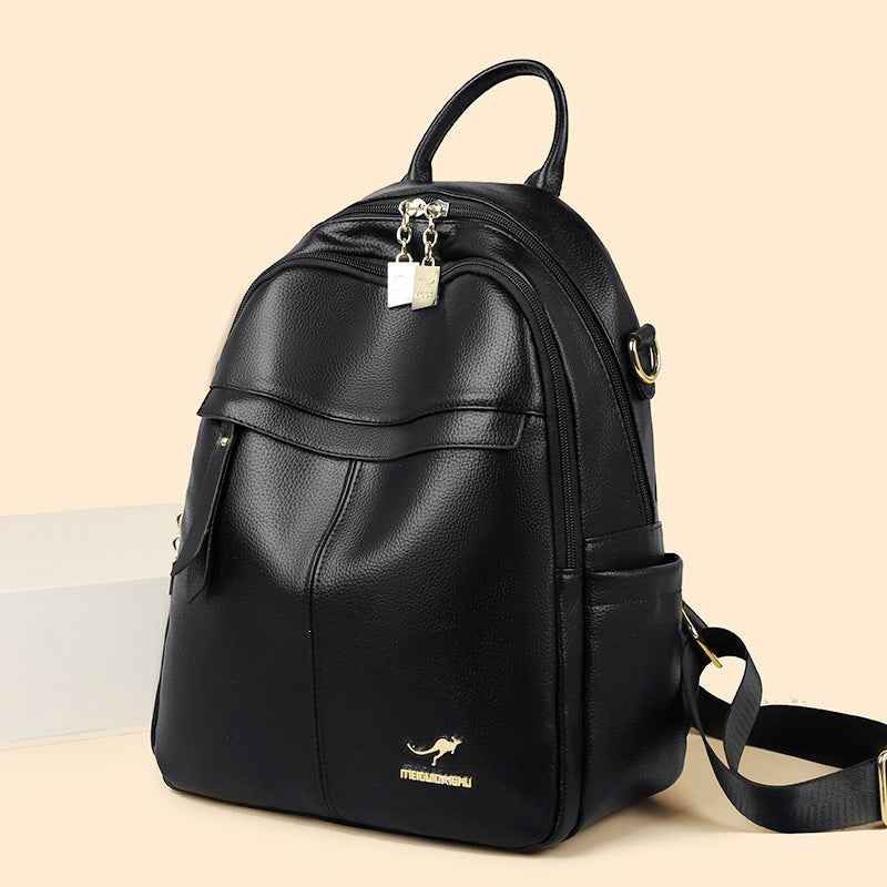 Women's Fashionable Korean Style Large Capacity Simple Women's Backpack