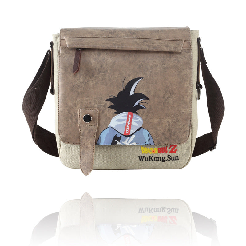 Slouchy Women's Canvas Blue Boy Commute Men's Messenger Bag