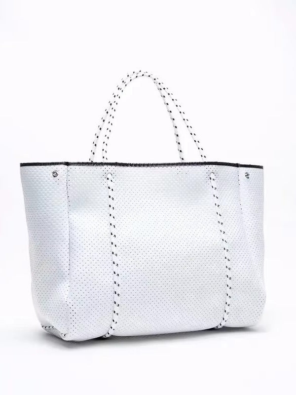 Women's Waterproof Large Capacity Shopping Neoprene Beach Women's Shoulder Bag
