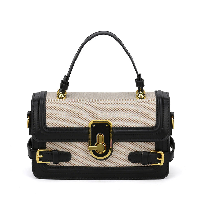 Versatile Fashion Trendy Niche High-grade Leather Small Square Bags