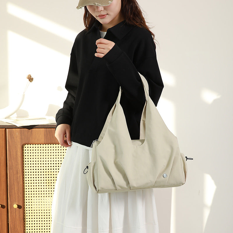Women's Fashionable Simple Lightweight Underarm Yoga Fitness Urban Women's Shoulder Bag