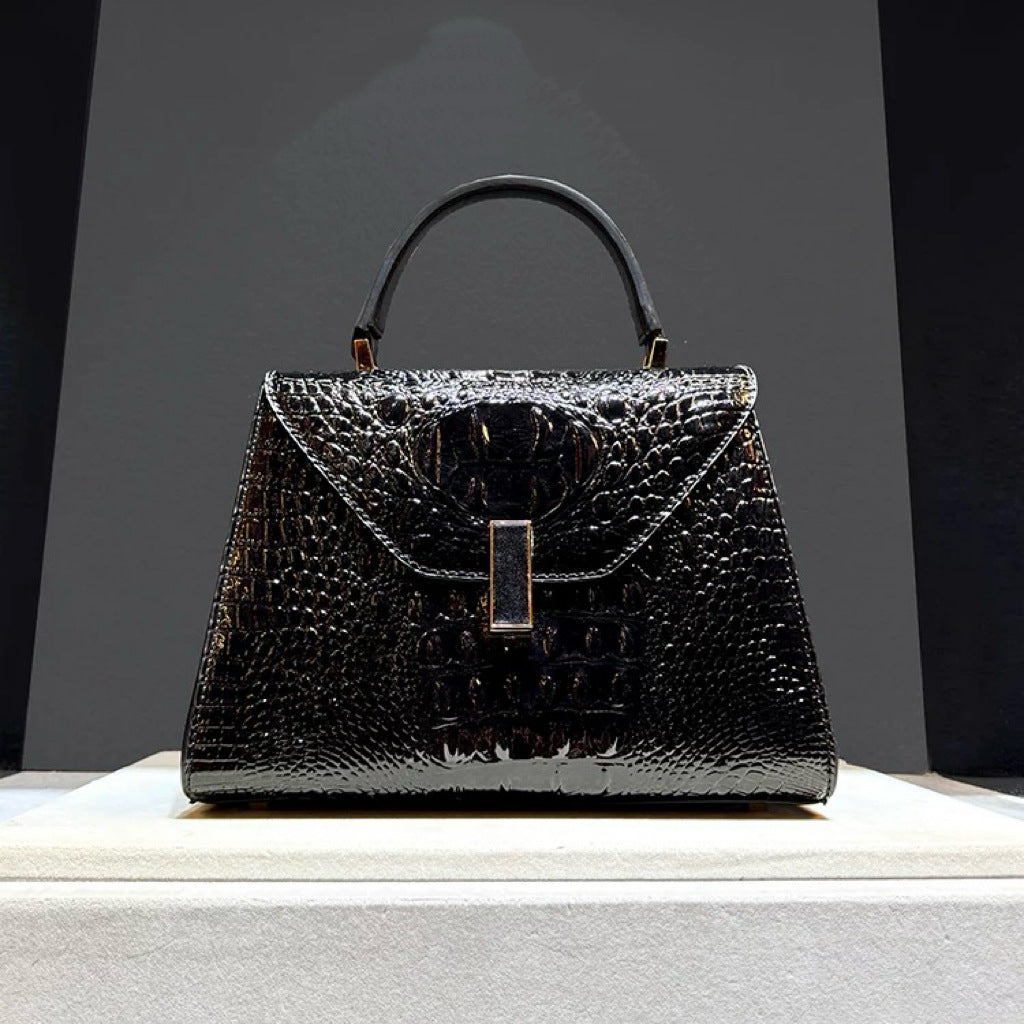 Women's Alligator Print High-grade Fashionable Stylish Handbags