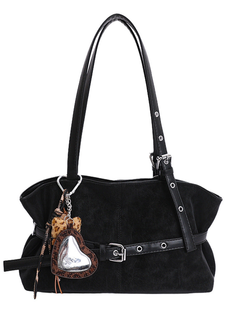 Women's Commute Winter Fashionable Large Capacity Pleated Women's Shoulder Bag