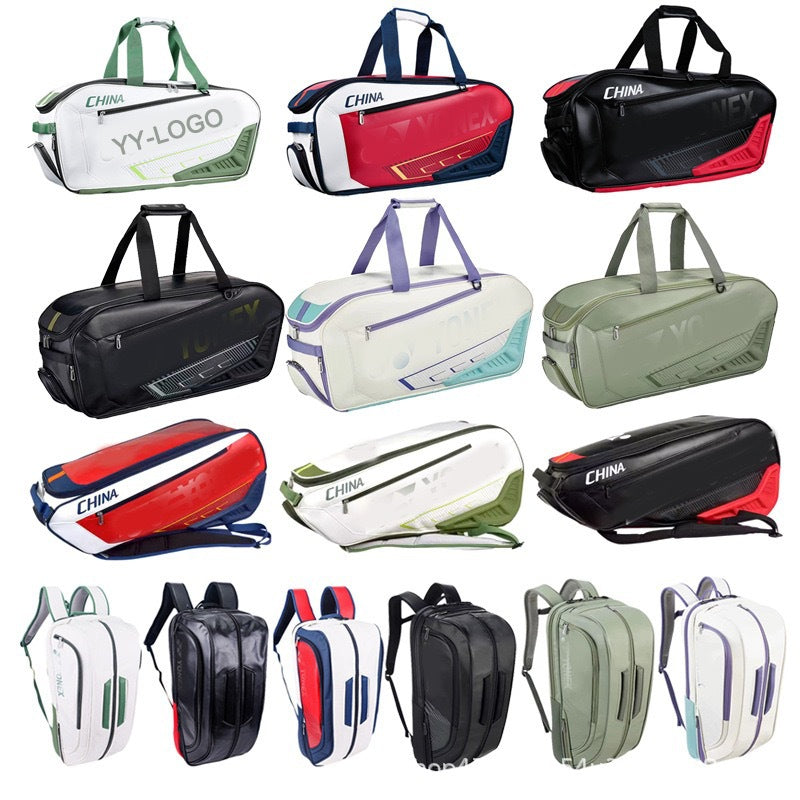 Women's & Men's Professional Badminton National Feather Large Capacity Independent Sports Backpack