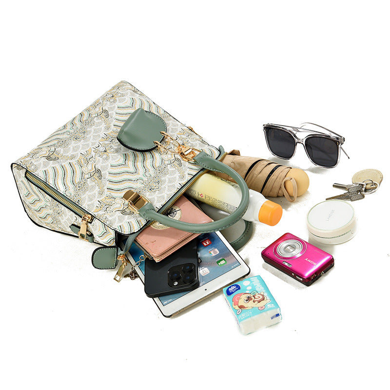 Style Embroidery Mom Birthday Gift Pouch Bags