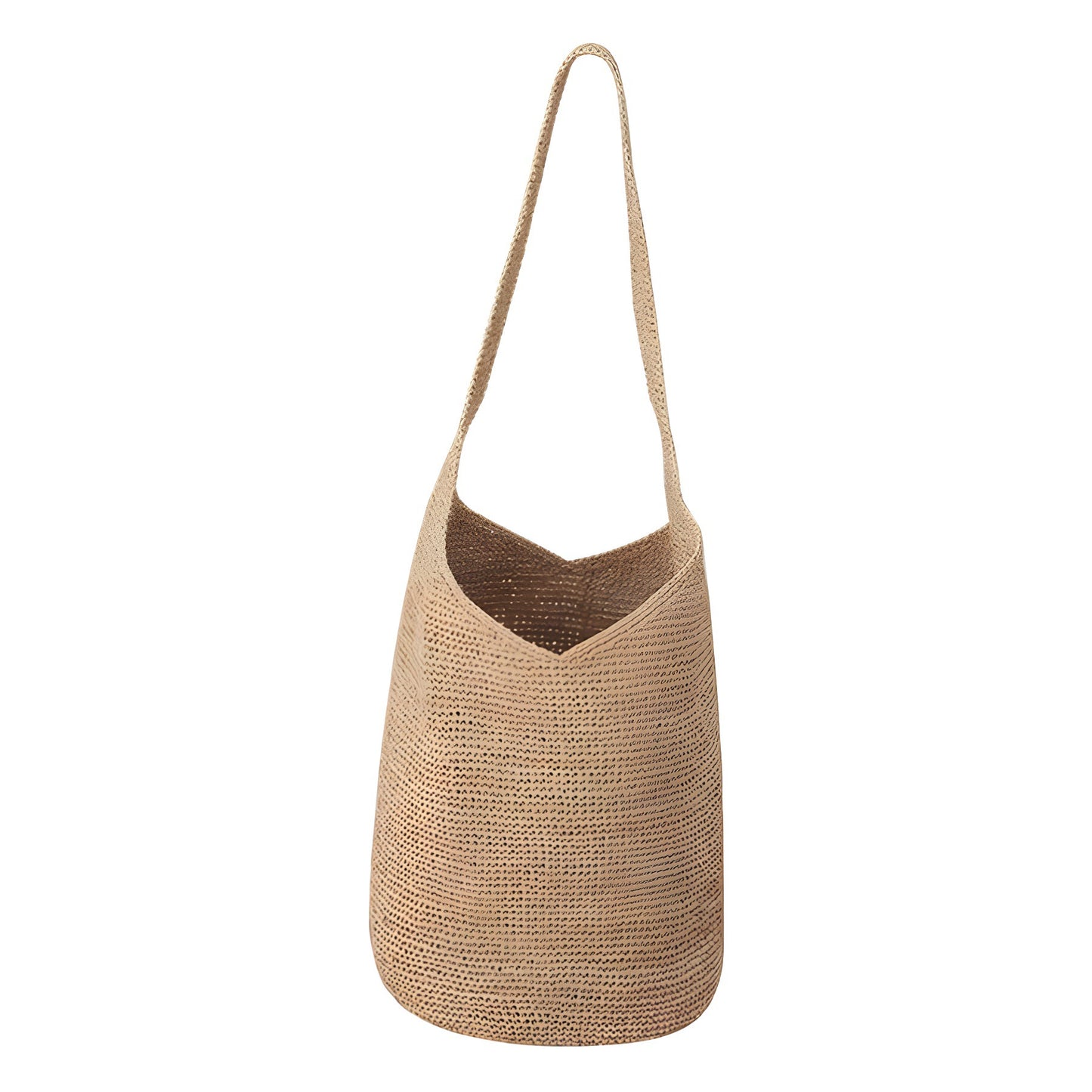 Raffia Handmade Woven Style Vacation Beach Wear Bucket Bags