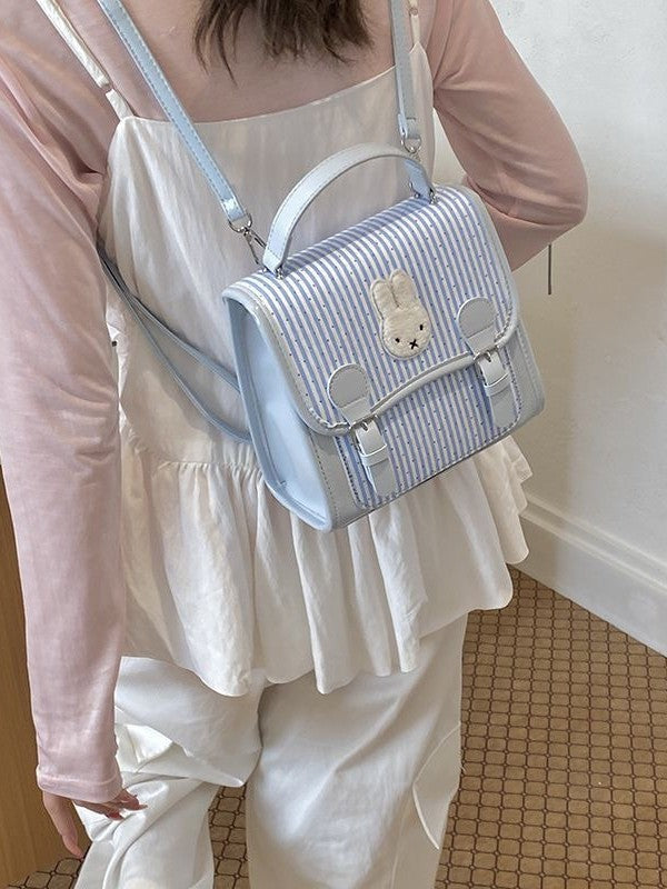 Korean Cartoon Miffy Rabbit Female Cute Leisure Backpack