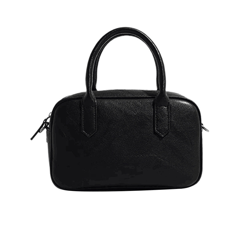 Women's Tanned Wide Closed Toe Layer Cowhide Large Women's Messenger Bag