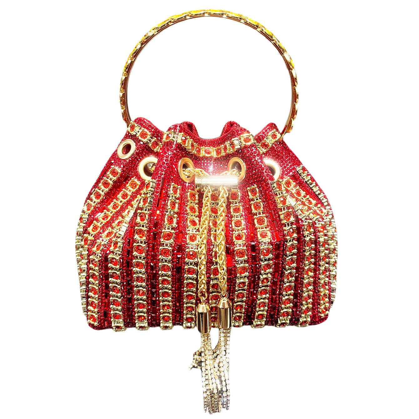 Women's Rhinestone Dinner Good-looking Fashion Diamond Chain Women's Messenger Bag