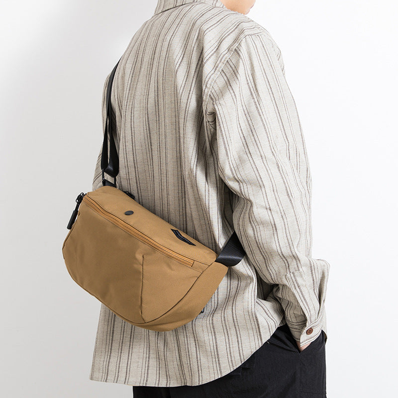 Men's Style Canvas Street Trendy Multifunctional Cycling Men's Messenger Bag