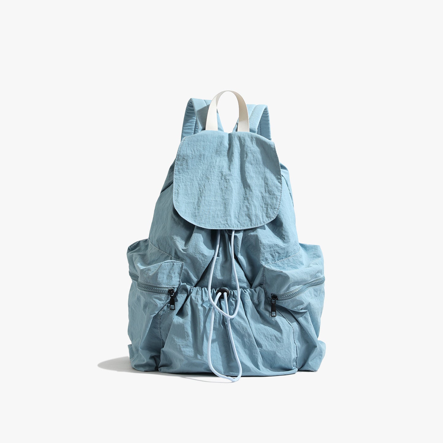 Practical Large Capacity Drawstring Niche Washed Women's Backpack