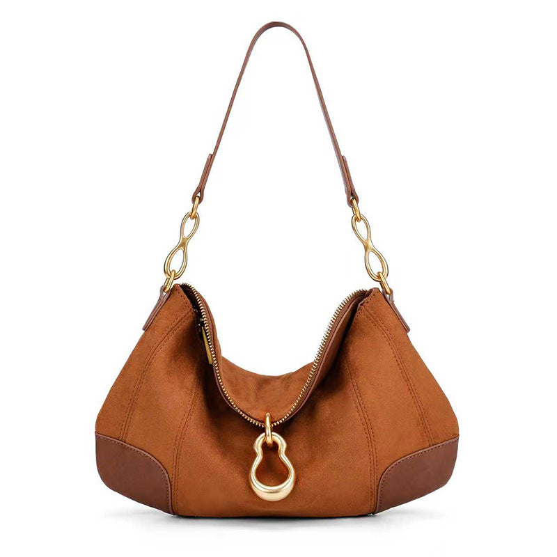 Women's Light Luxury Minority Simple Dumpling Women's Shoulder Bag