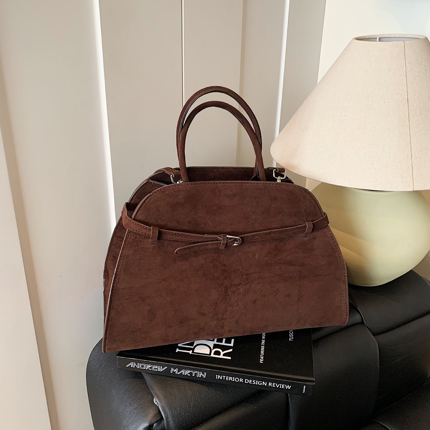 Advanced Texture Retro Large Capacity Niche Western Style Fashion Women's Shoulder Bag