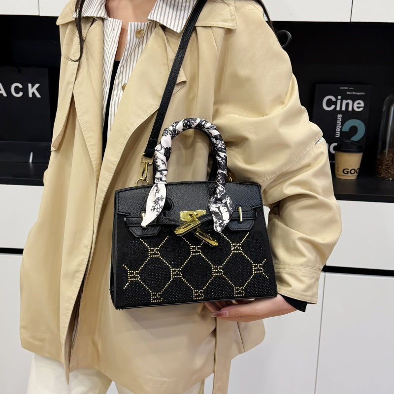 Women's Diamonds Large Capacity High Quality Kelly Women's Handbag
