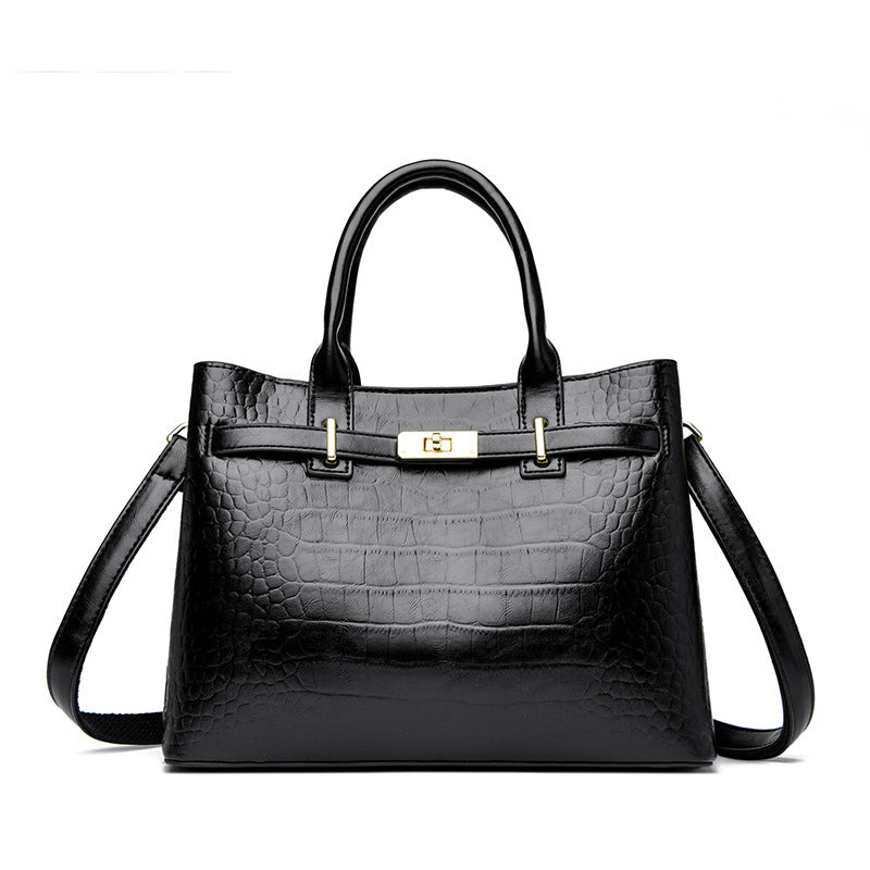 Stylish Women's Stone Pattern Elegant Lady Women's Handbag